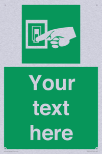 Custom Light Switch Sign